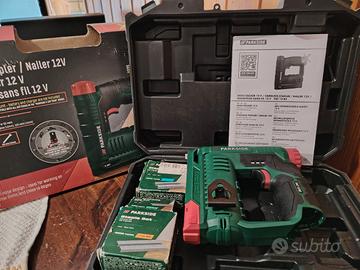 graffatrice 12V Parkside 