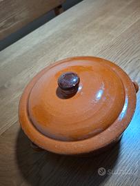 casseruola in coccio 
