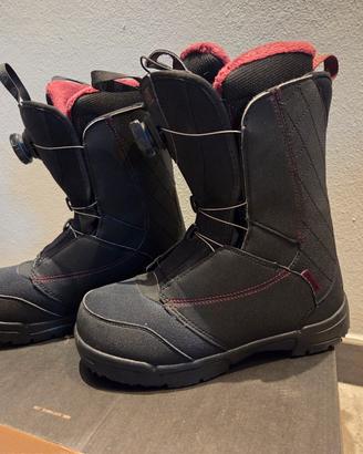 Scarponi snowboard donna Salomon Pearl Boa 39