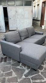 Divano 3 posti chaise longue angolare maison du mo