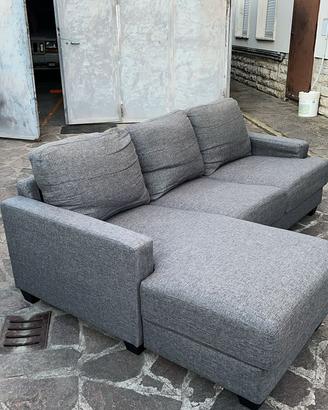 Divano 3 posti chaise longue angolare maison du mo