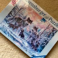 Puzzle Ravensburger Lupi da 100 pezzi | sigillato