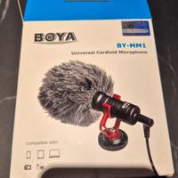 microfono unidirezionale Boya