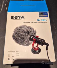 microfono unidirezionale Boya