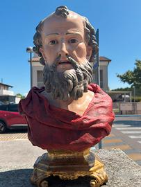 Antico Busto San Paolo Terracotta