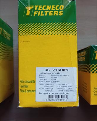 Filtro gasolio Tecneco GS216HWS 