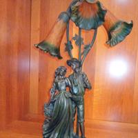lampada da tavolo art nouveau ( stilo liberti)