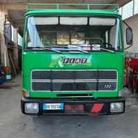 Camion Fiat OM 130 ribaltabile trilaterale