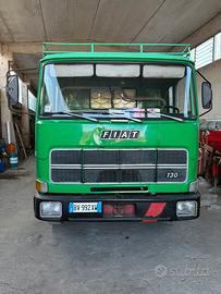 Camion Fiat OM 130 ribaltabile trilaterale