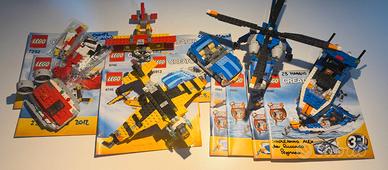 LEGO® Creator 3 in 1 - Lotto 6 pezzi (2008-2012)