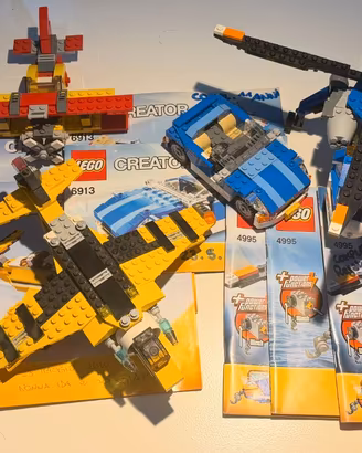 LEGO® Creator 3 in 1 - Lotto 6 pezzi (2008-2012)