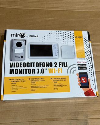 videocitofono wi-fi miro by proxe 7" NUOVO