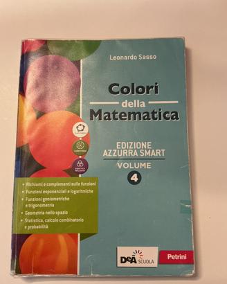 Libro “Colori della matematica” vol.4