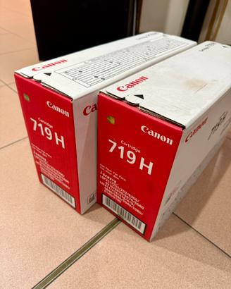 2 Cartucce Canon Cartridge 719 H - Nero