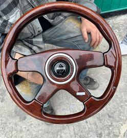 Volante MOMO LEGNO Vintage MERCEDES BMW FIAT LANCI