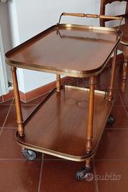 carrellino bar portavivande vintage design anni 70