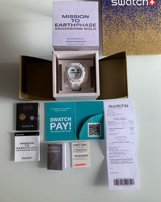 Omega x Swatch Mission to Earthphase Moonshine