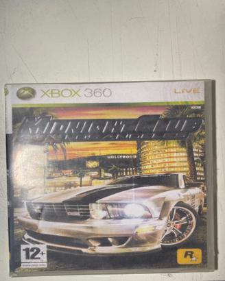 Mionight club  Gioco xbox 360