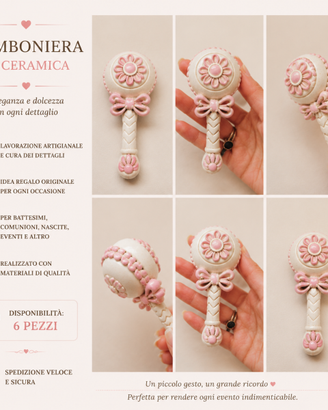 Eleganti carillon decorativi in stile raffinato