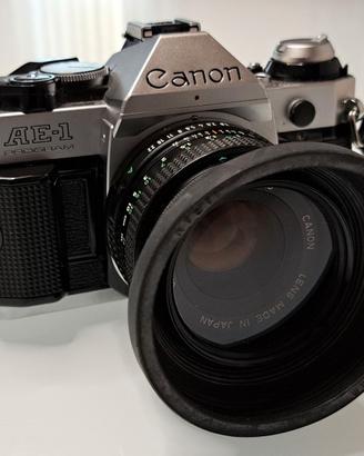 Canon AE-1 Program + obiettivi