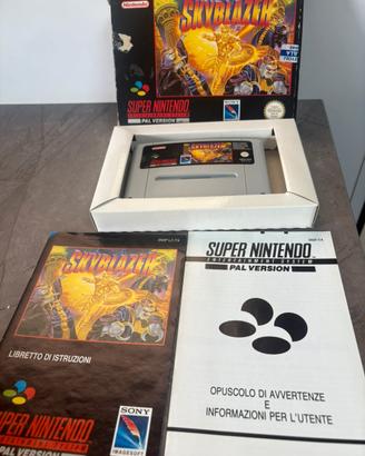 Skyblazer Super Nintendo SNES PAL ITA Completo