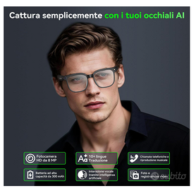 Smart Audio Glasses Hwagol - NUOVO