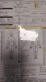 Nuovo Corsetto ortopedico postoperatorio.