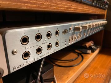 Scheda audio Focusrite saffire 26/io