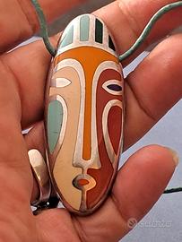 Ciondolo design Menegatti Picasso argento 925