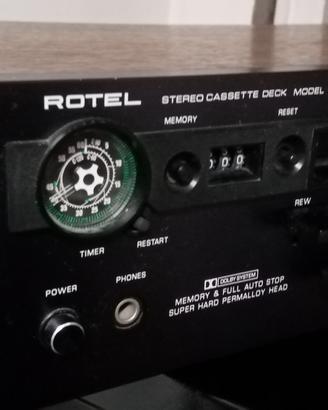 Impianto Stereo Rotel anni 70/80
