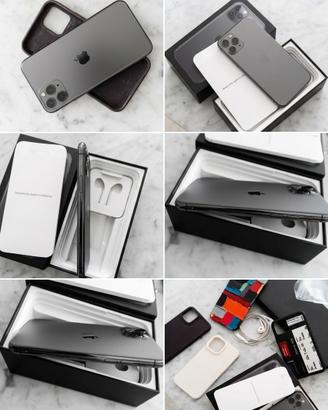 iPhone 11 Pro 256 GB – Grigio Siderale e accessori