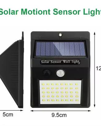 Lampada solare a led 