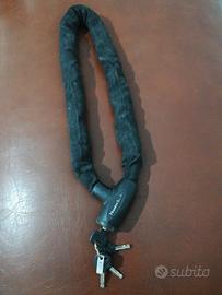 Catena antifurto imbottita moto/scooter