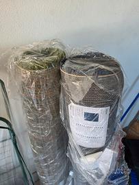 coppia tappeti adum ikea blu e verde  133x195