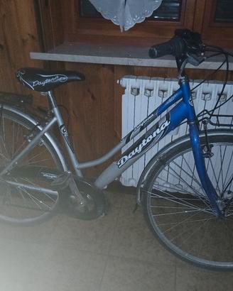 bici donna come nuova ruote da 28