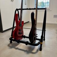 Hercules stand x3 chitarra/basso