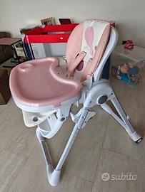 Seggiolone Kinderkraft Yummy Rosa Pois 6-36mesi