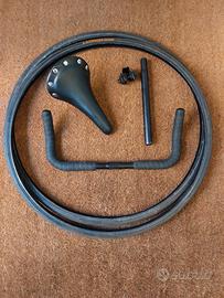 MANUBRIO BULL HOR  COPERTONI SELLA ACCESSORI NUOVI