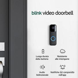 blink video doorbell Campanello Wifi con Alexa