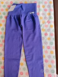 Leggings FGM04 Nikita Basic Fascione Alto Viola