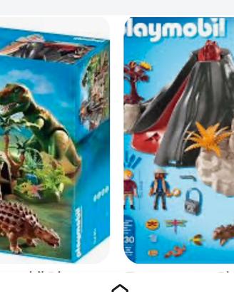 Playmobil 5230 vulcano con dimosauri