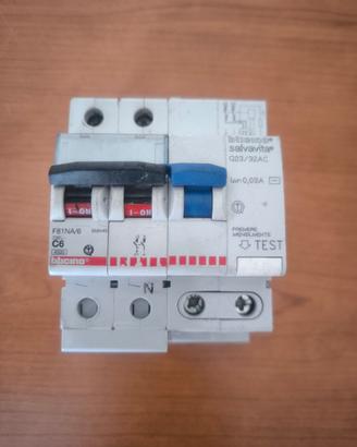 Interruttore Mag/Diff Modulare Bticino C6/0,03A