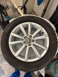 Cerchi in lega Volkswagen 16” + gomme Brigestone