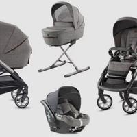 Passeggino Inglesina Aptica sistema 4 grigio