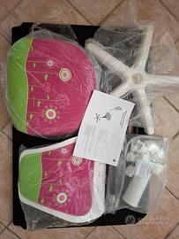 Sedia Girevole Bambina motivo fiori