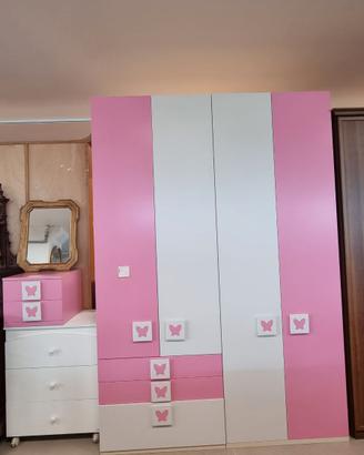 Armadio rosa per cameretta #mqgptcdq