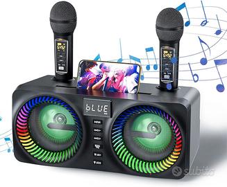 HIUYRFS Karaoke portatile NUOVO