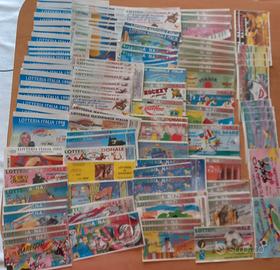 Biglietti lotterie nazionali anni 90/2000