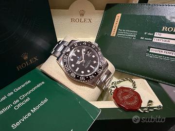 ROLEX GMT MASTER 2 Ceramica FULL SET
