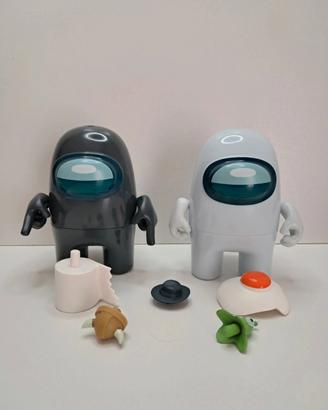 Among Us – Set 2 personaggi con accessori